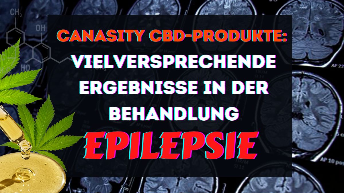 Flasche mit CBD-Öl auf einem Hintergrund, der Gehirnwellen symbolisiert; wissenschaftliche Antwort auf die Frage, ob CBD-Öl bei Epilepsie hilft.