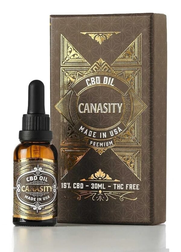 Canasity CBD Öl 15 % Breitspektrum – Produktbild