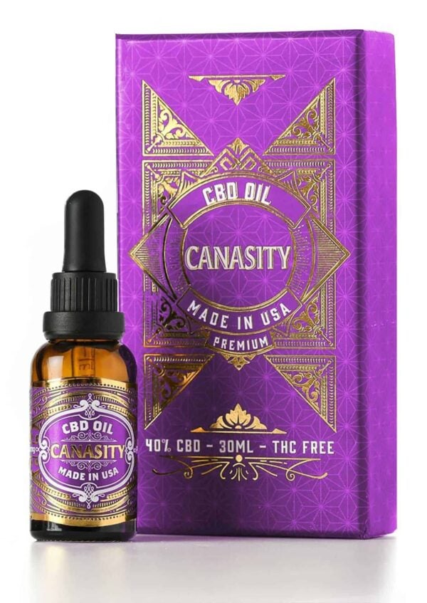 Canasity CBD Öl 40 % Breitspektrum – Produktbild